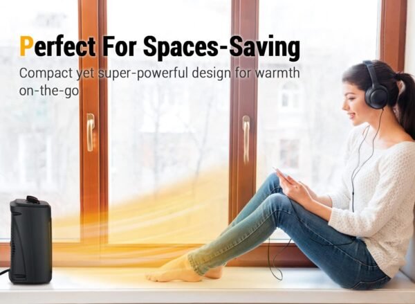 Space Heater, 1500W Electric Heaters - Image 6